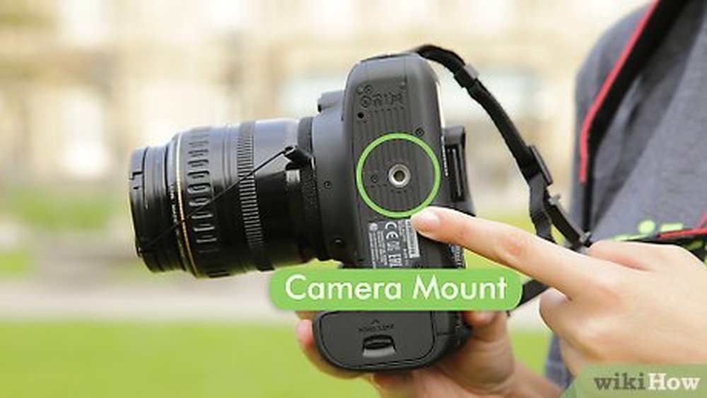 how to mount camera on tripod