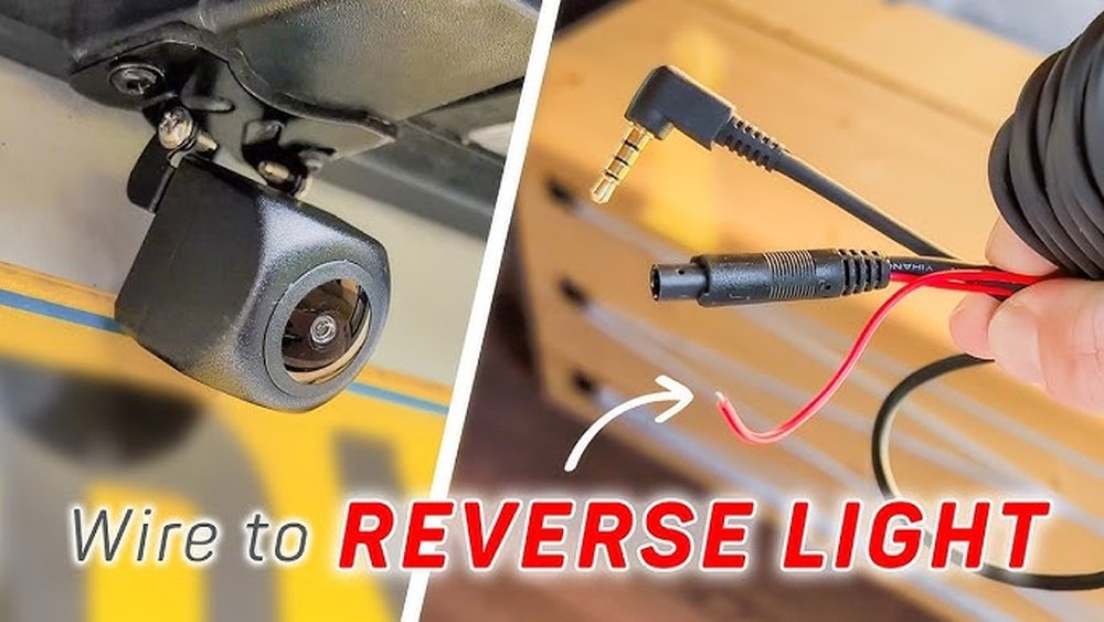 how to mount rear view camera