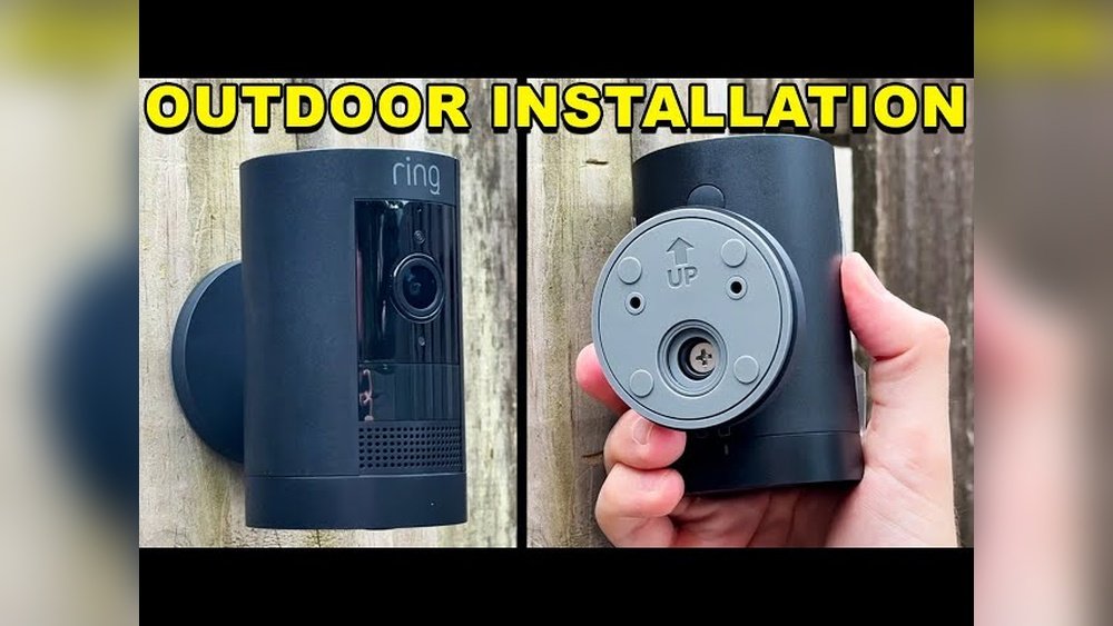 how to mount ring outdoor camera