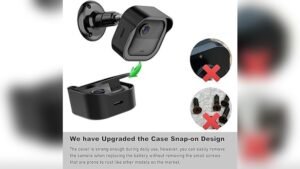 how to remove blink outdoor camera from wall mount