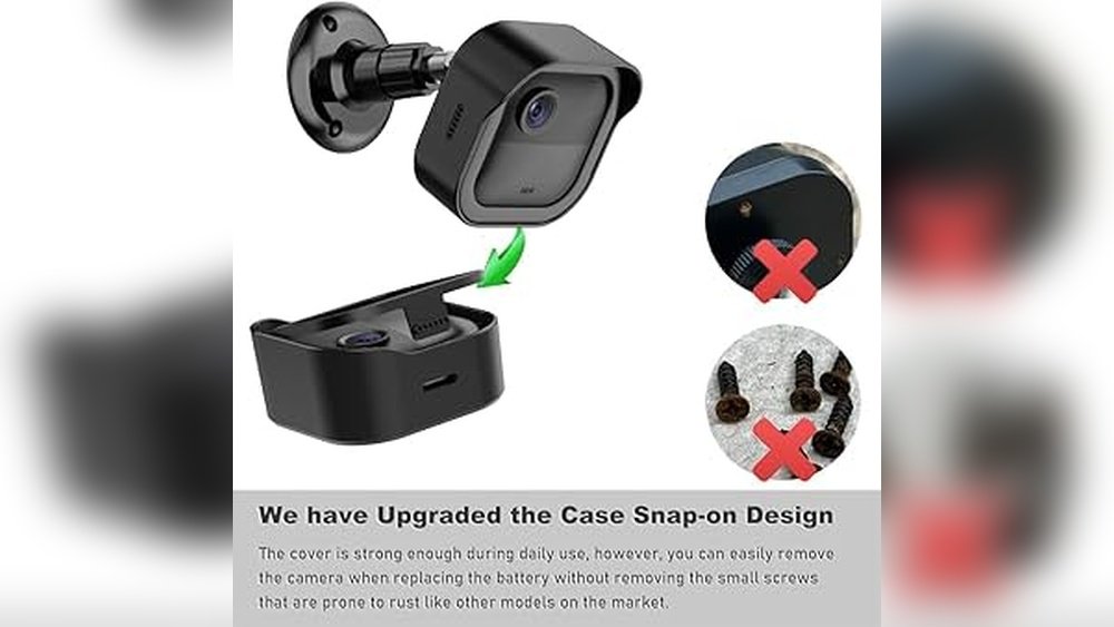 how to remove blink outdoor camera from wall mount