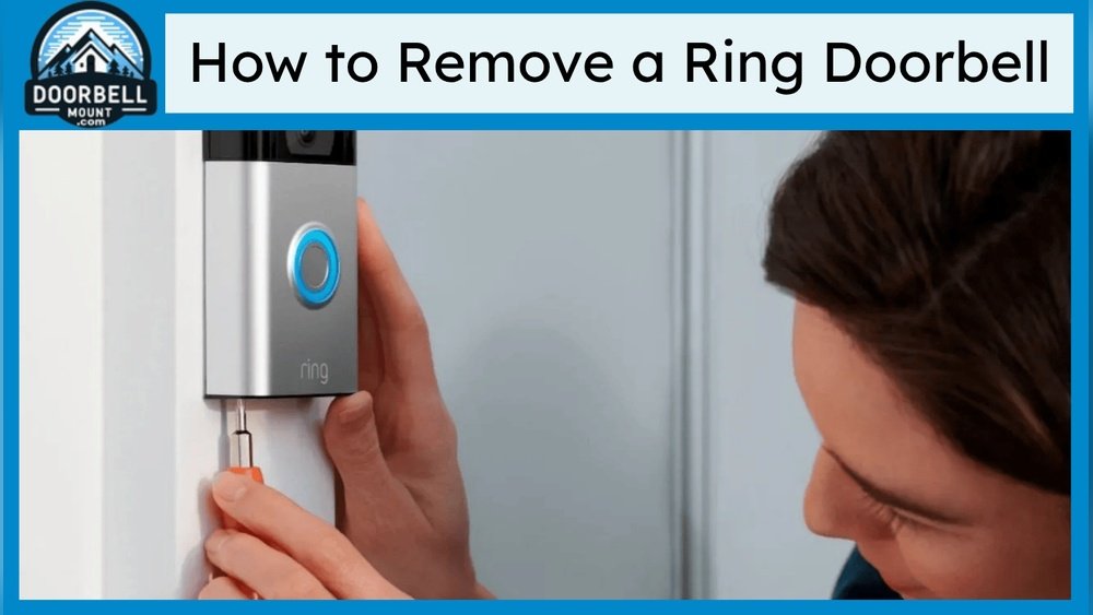 how to remove ring camera from mount