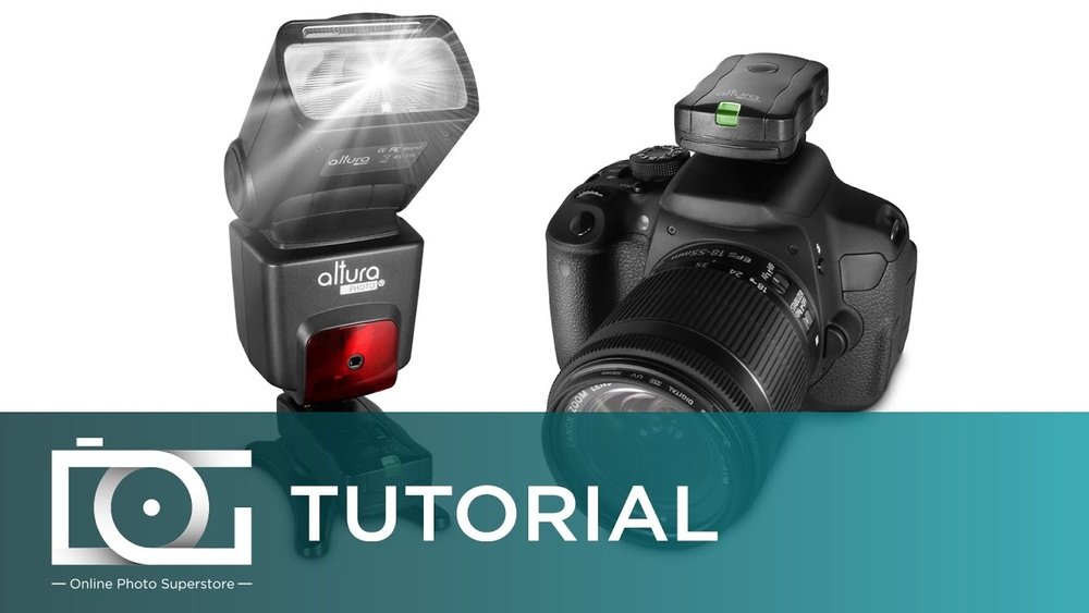 how to sync speedlight with camera
