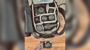 how to travel with camera bag