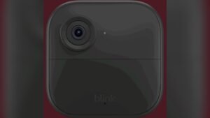 why is my blink camera flashing red