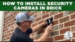 best way to mount camera on brick