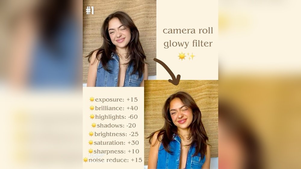 how to filter camera roll