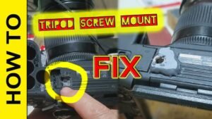 how to fix camera tripod mount quick guide