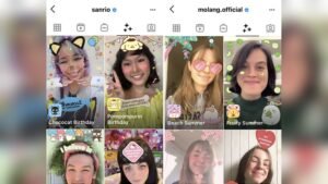 how to get camera filters on instagram