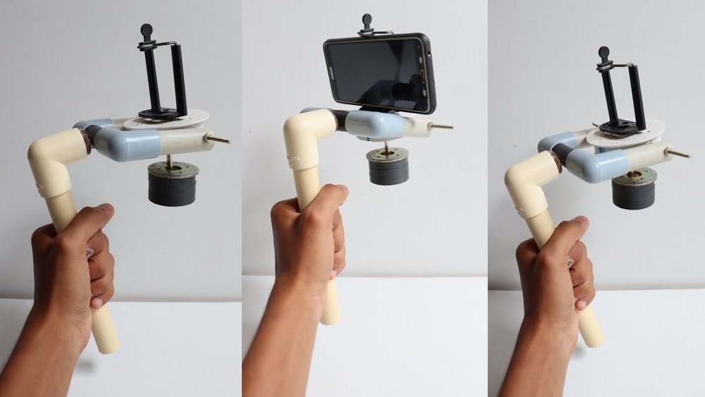 how to make your own camera gimbal