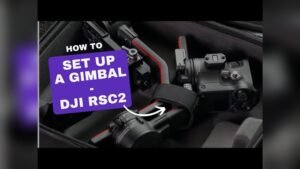 how to put camera on dji gimbal