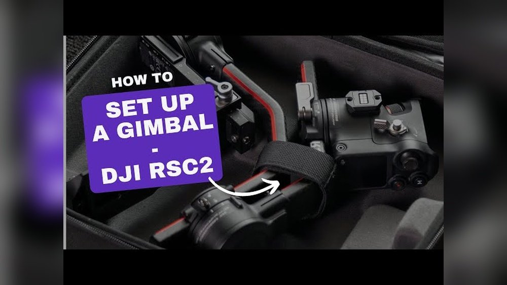 how to put camera on dji gimbal