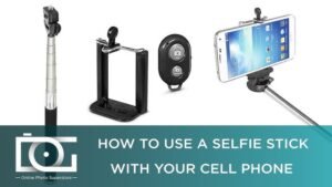 how to use monopod selfie stick