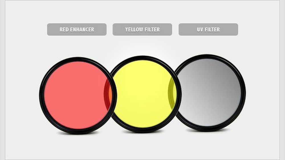 what are camera filters made of