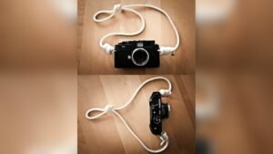 what are camera straps made of
