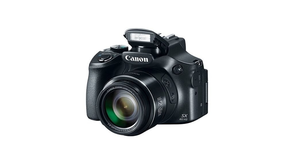 Canon Powershot SX60 Digital Camera Screen
